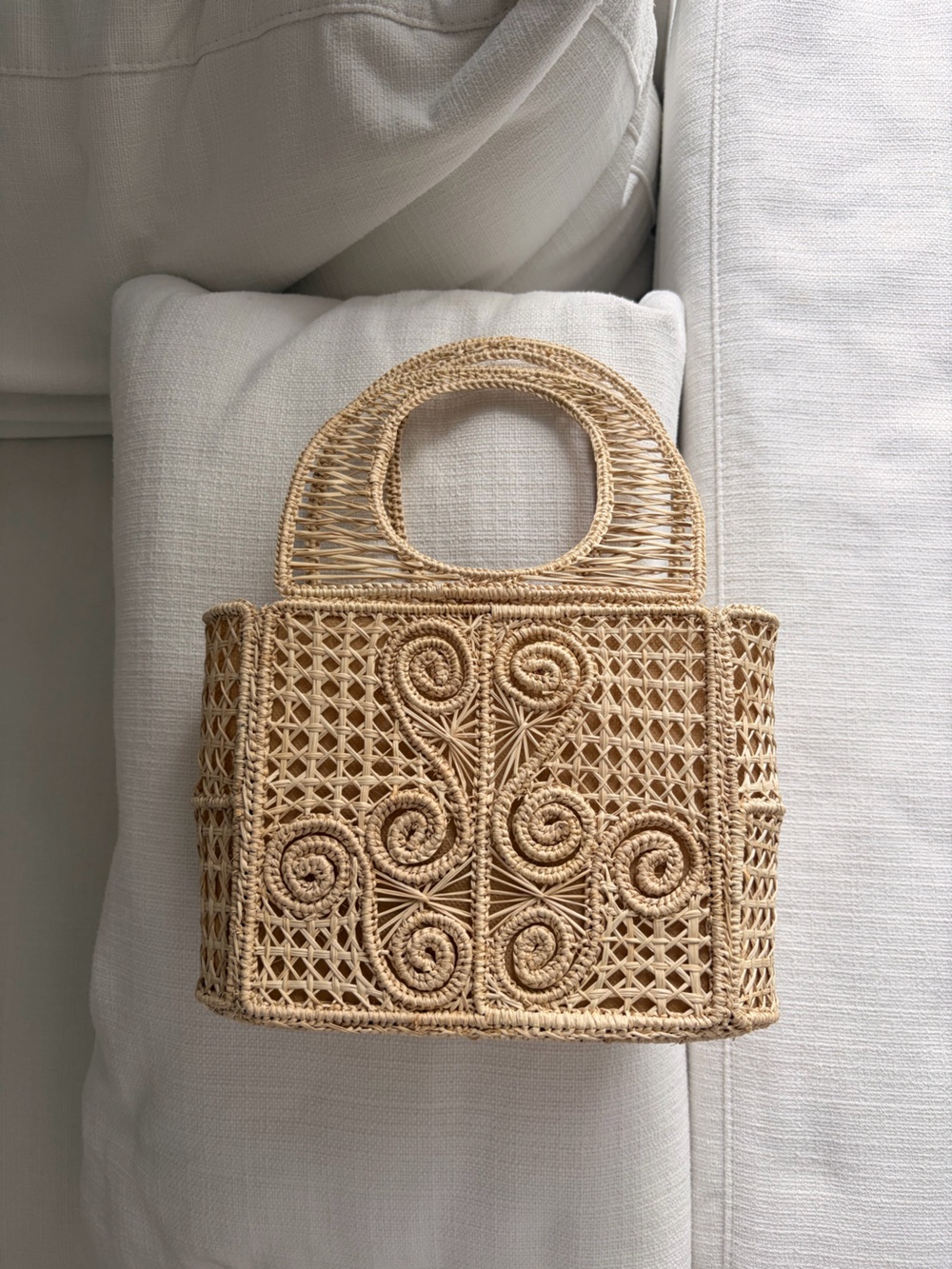 Woven mini bag